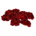 10x Artificial Silk Camellia Flower Heads Wedding Party Decor DIY Wine Red   323397379135